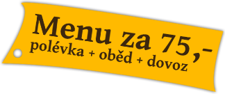 Rozvoz Ústí nad Labem - menu za 65,-